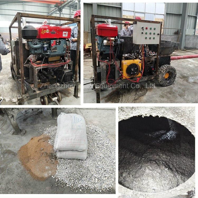 Easy Operation Mini Diesel Concrete Pump Factory Manufacturer