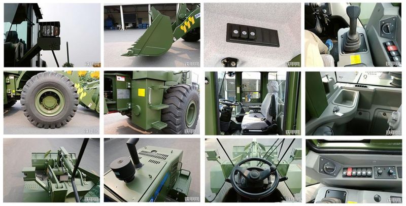 Raygoo Construction Machines 2.5m3 Bucket Capacity 5t Wheel Loader Zl50gn