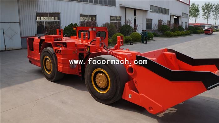 3 Cbm Diesel Underground Scooptram with Closed Cabin and Air Conditioner