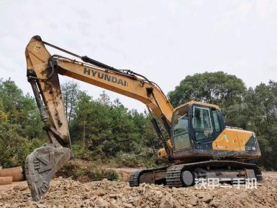 Used Mini Medium Backhoe Excavator Hyundai R215vs Construction Machine Second-Hand