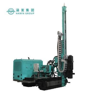 Hfpv-1A Mobile Solar Photovoltaic Down-The-Hole Spiral Pile Drilling Machine