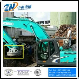High Working Frequency Magnetic Lifter for Excavator Installation Emw-80L/1-75