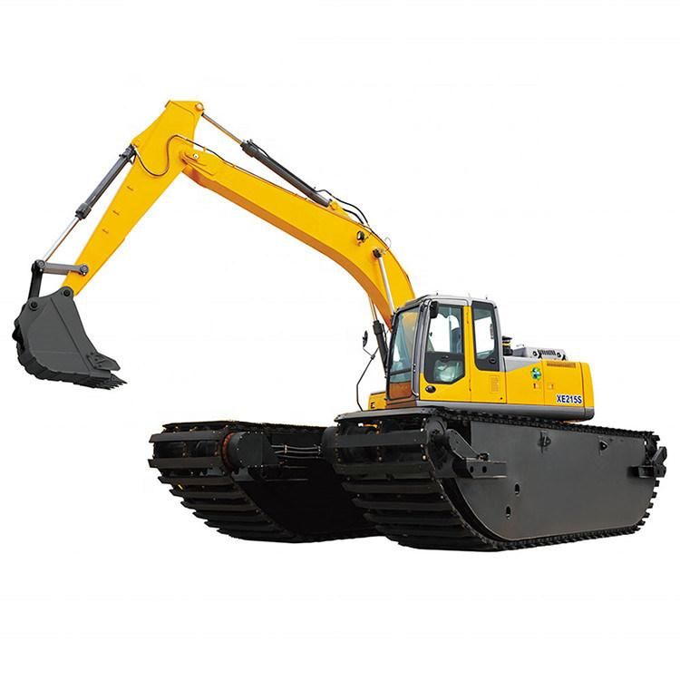 XCMG Manufacturer Xe215s 21 Ton Hydraulic Amphibious Dredge Crawler Excavator for Sale
