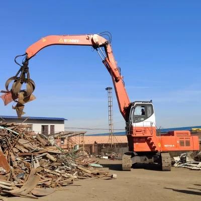 Wzy42-8c Bonny 42 Ton Hydraulic Material Handler with Rotational Orange-Peel Grapple