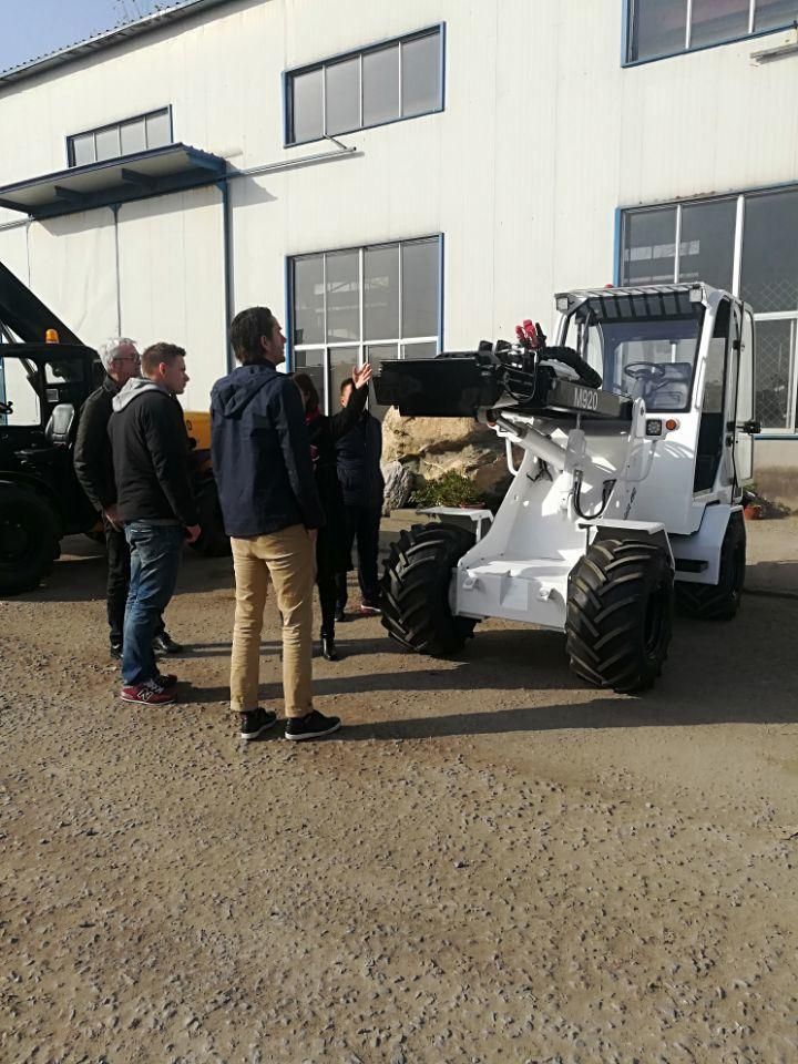 2000kg Telescopic Wheel Loader with 4 in 1 Bucket of Multifunction