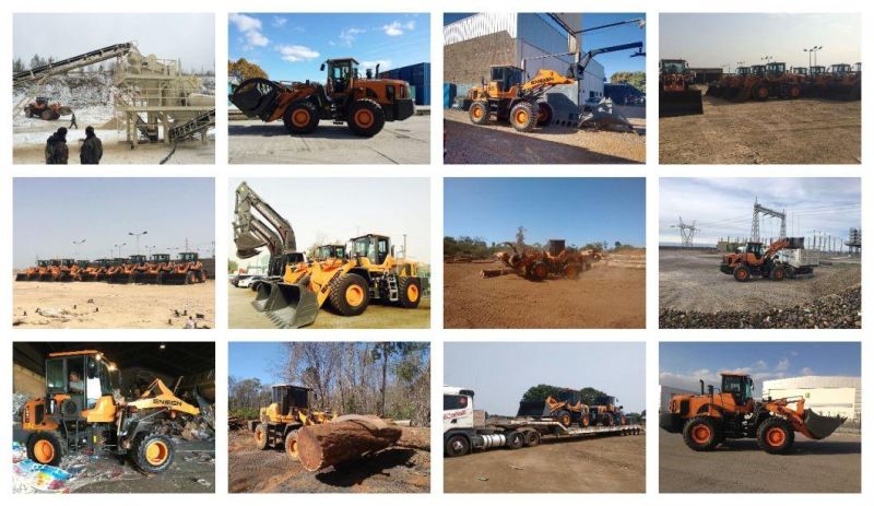 5 Ton Yx657 Wheel Loader with Cummins+Zf, 3.0cbm Bucket