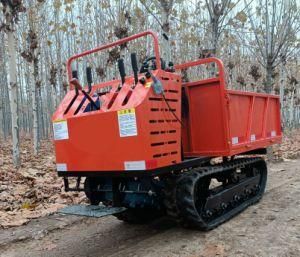 1.5 Ton Electric Start Farmland Dump Crawler Truck Transport Service