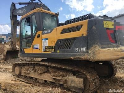 Used Mini Medium Backhoe Excavator Volvo Ec210d Construction Machine Second-Hand