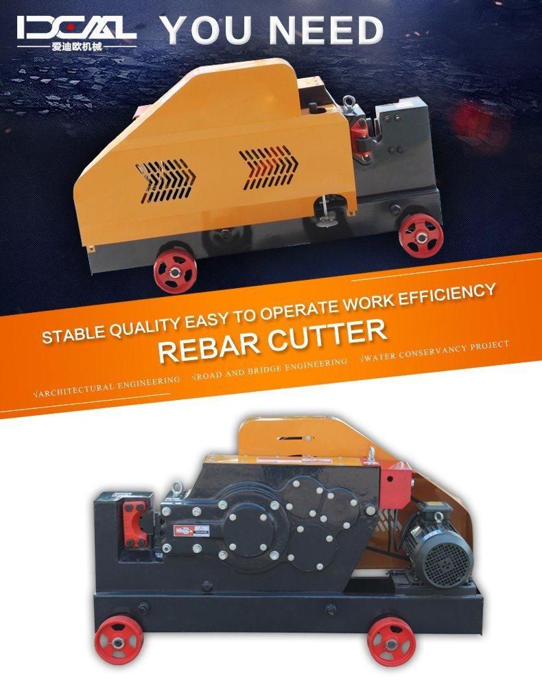 Gq40b Top Quality Steel Bar Cutter Factroy Direct Sale Hydraulic Rebar Cutter