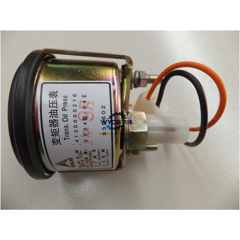 Genuine Transmission Parts Oil Pressure Gauge 4130000216 for Wheel Loader LG936L LG956L Zl50g