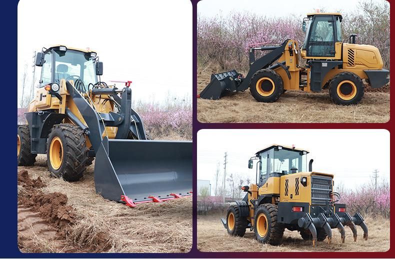 Cheapest 3.0t Construction Machine Heavy Wheel Loader with Accessories