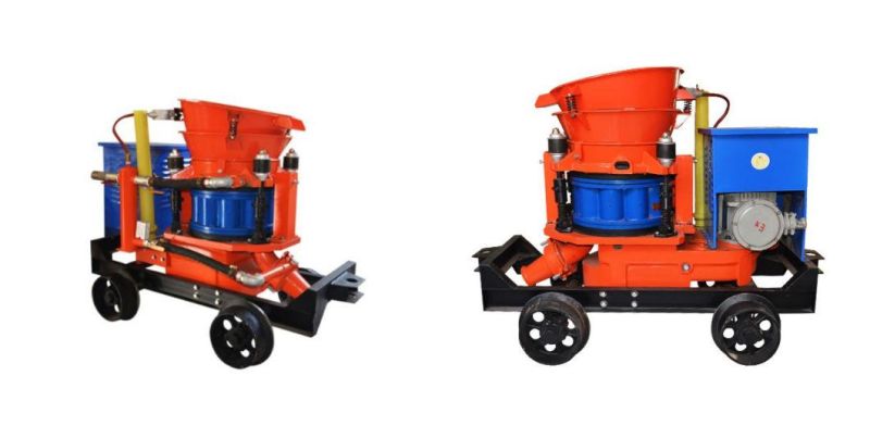 Coal Mine Underground Tunnel Dry Mix Shotcrete Machine Pz-7 Manufacturer