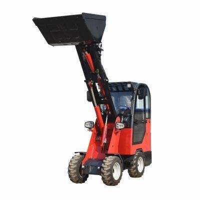 Min. 2090mm Turning Radius Compact Mini Cabin Telescopic Loader Front End Shovel Bucket Wheel Loader M906