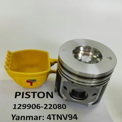 High-Performance Diesel Engine Engineering Machinery Parts Piston Ym129906-22080 for Engine Parts 4D94lf-2/4tnv94 4tnv94L Generator Set