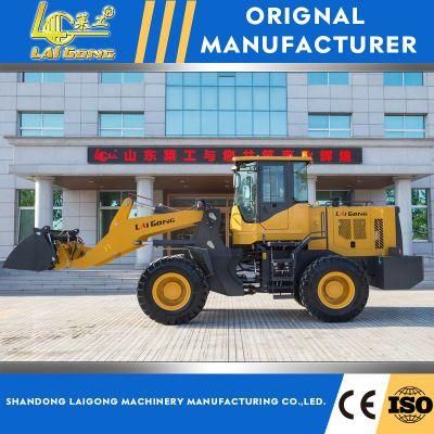 Lgcm 3ton Front End Wheel Loader with 1.8m Bucket Weichai Engine