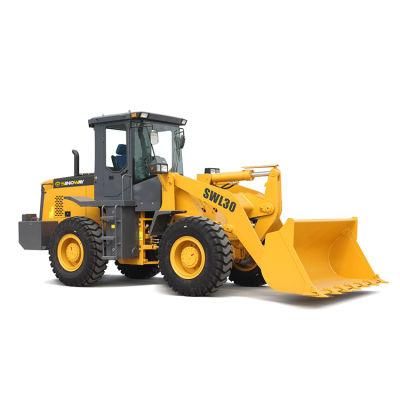 3 Ton New Mini Front Wheel Loader 1.7 M3 Compact Shovel Wheel Loader Small Skip Loader with Weichai Engine