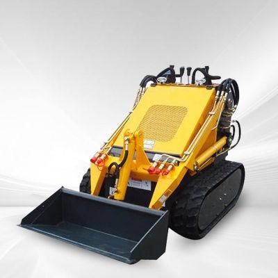 Tracked Mini Buldozer Skid Steer Loader