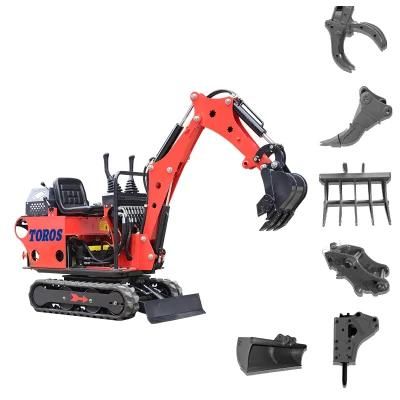 Custom 0.8ton Bucket Cheap Mini Tracked Crawler Multifunction Excavator Simple to Use 800kg
