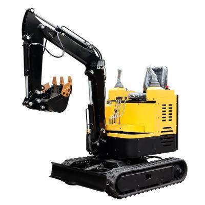 High Quality Ht15 Crawler Excavator Mini 1.5tons Mini Digger for Sale