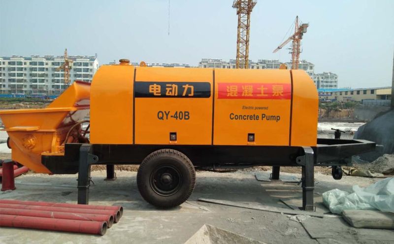 40m3/H Concrete Pump Electric Machine Stationary Hydraulic Diesel Trailer Concrete Pump