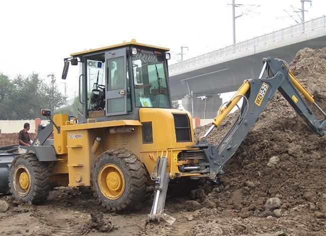 Chinese New Backhole Wheel Loader Wz30-25 Mini Tractor 9ton / 9.5ton / 10ton Backhoe Loader with Factory Price