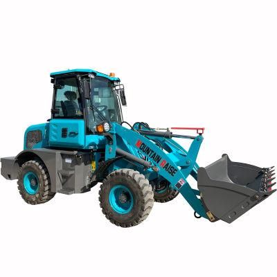 European Hot Sale Zl16 1200kg 1600kg Front Mini Wheel Loader