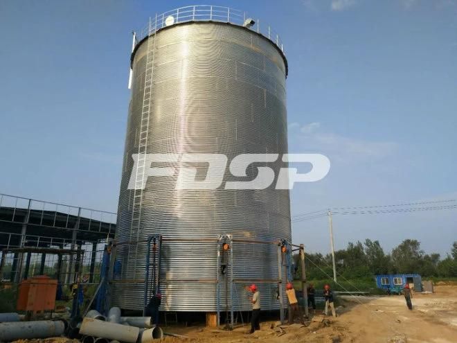 3000t Sawdust Pellet Silos Storing Wood Pellet Storage Silo