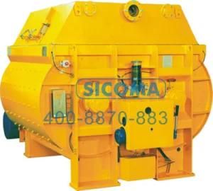Sicoma Economical Twin Shaft Concrete Mixer