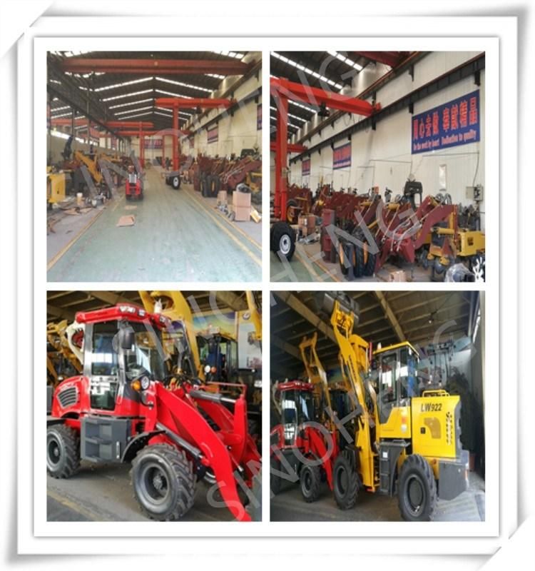 1.5 Ton 0.5m3 Mini Loader, Mini Wheel Loader with CE