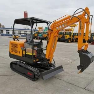 0.06m3 Easy Operation Drive Mini Excavator with Spare Parts