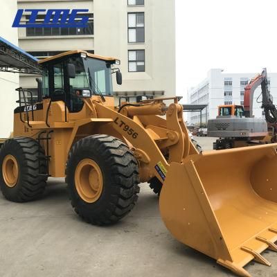 Automatic Transmission Loader 5 Ton 3 Cubic Bucket Wheel Loader