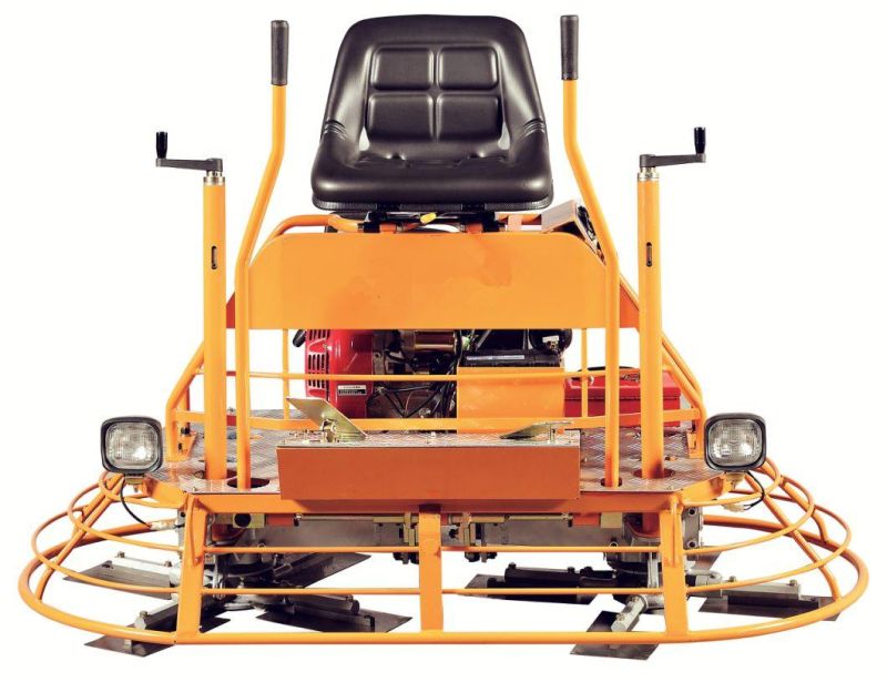 New Chinese Supply Gasoline Power Ride on Concrete Trowel Machine