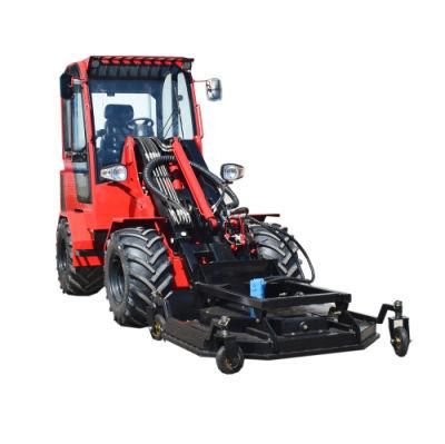 Garden Machinery ATV Lawn Mower Wheel Loader Articulated Turf Loader with Hedge Trimmer
