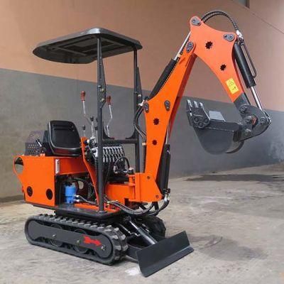 Small Cheap Construction Digger with Hydraulic Breaking Hammer for Sale