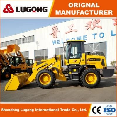 ISO and CE Certificated Engine with Turbo 4 Cylinder Loader with Grapple for Agricultural