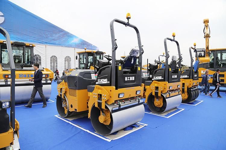 XCMG Official Vibratory Road Roller 6 Ton Xmr603 China New Hydraulic Manual Light Road Roller Double Drum Compactor Price