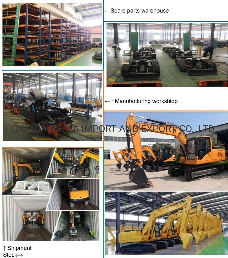 0.06m3 Bucket Capacity Small Excavator for Engineering Construction Use