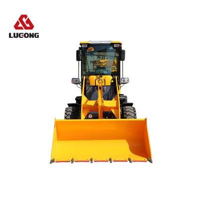 Lugong Brand Eaay to Operate Mini Backhoe Wheel Loader for Sale