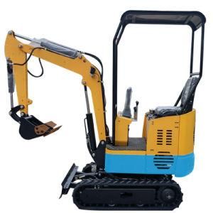 Ready to Ship Chinese Mini Excavator 0.8 Ton 1 Ton 1.5 Ton Hydraulic Micro Digger for Sale