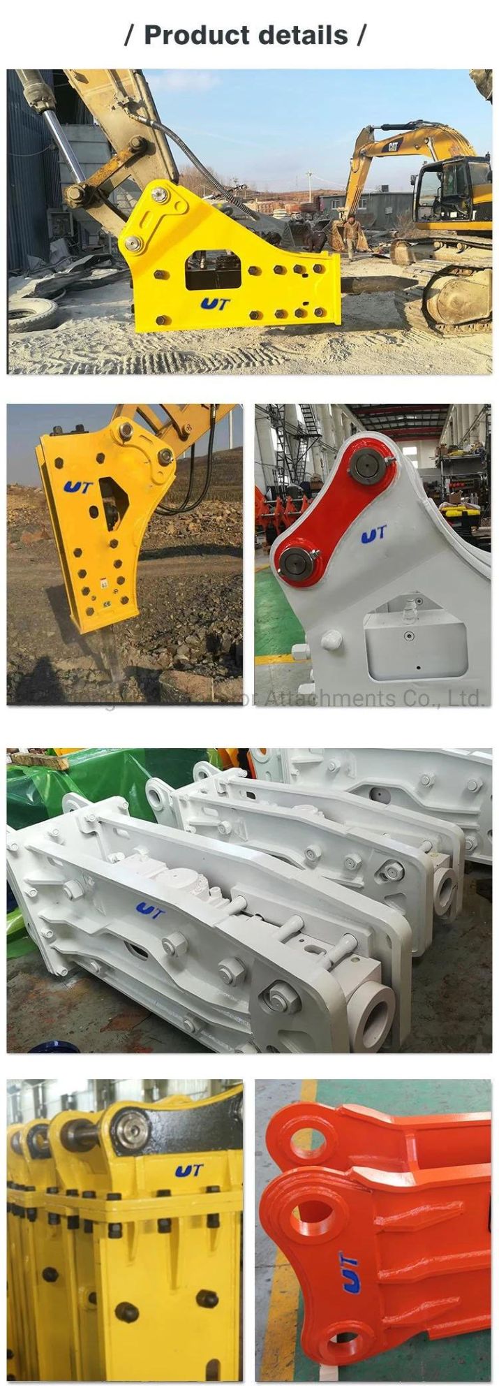 Hydraulic Breaker Hammer for Mini Excavator