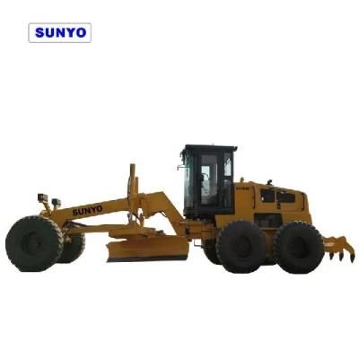 Py165c Model Sunyo Motor Grader Is Similar with Vibratory Roller