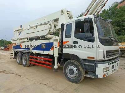 Manufacturer Carefully Manufactures 37m Concrete Boom Pump Truck