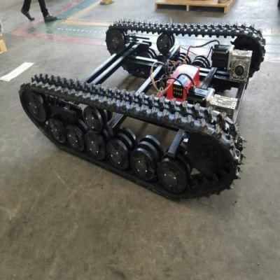 New-Design Dp-Py-148 Rubber Track Chassis for Carrying Goods