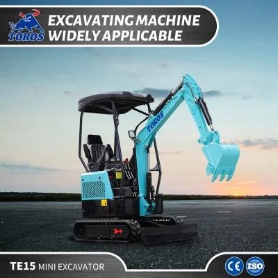 Toros Te15 1.2tons Mini Garden Excavator Price