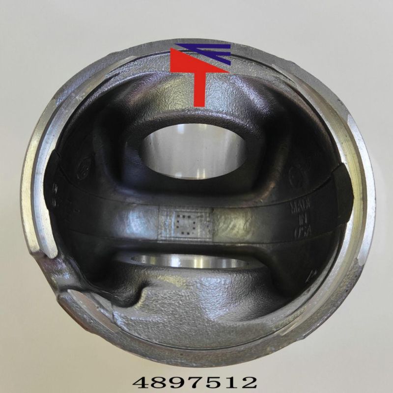 High Quality Diesel Engine Mechanical Parts Piston 4897512 for Engine Parts 4b 6b Generator Set