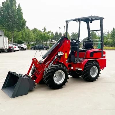 China Mini Articulated Wheel Loader