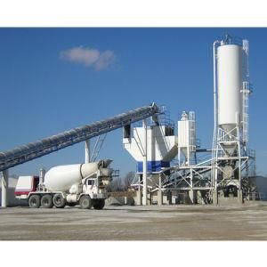 Ready Mixed Mini Concrete Batching Plant with 2 Hooper
