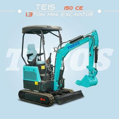 Hydraulic Crawler Digger Mini Excavator Small Digger 1 Ton Small Excavators for Sale Malaysia
