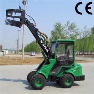 1ton Mini Telescopic Wheel Loader Dy840 as Construction Machinery