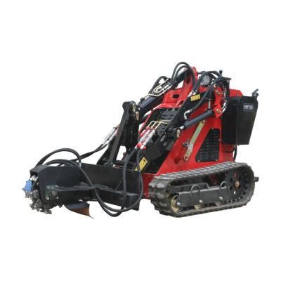 Garden/Farm Use Mini Skid Steer Loader Stump Grinder with EPA